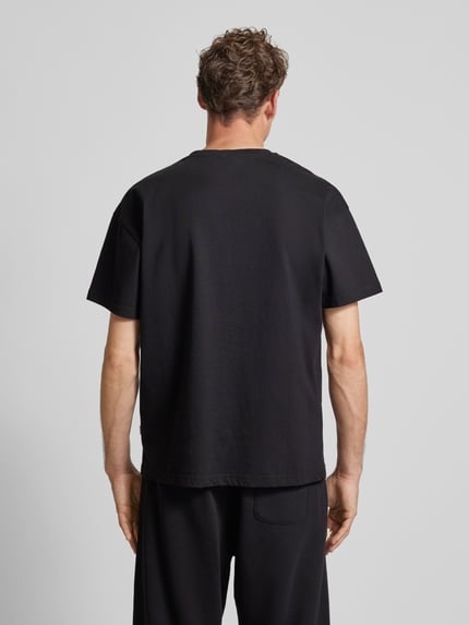 BLKVIS T-Shirt mit Label-Print Black 5