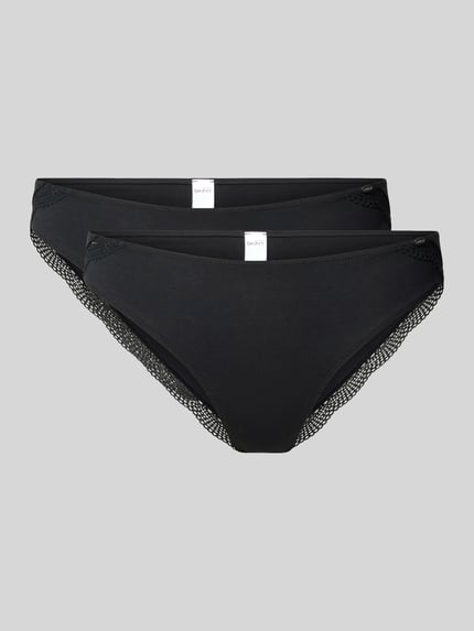 SKINY Slip met labeldetail Zwart - 1