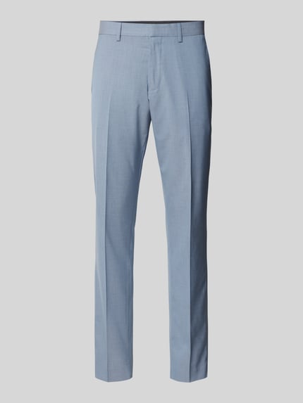 Slim fit pantalon met viscose Shop The Look MANNEQUINE
