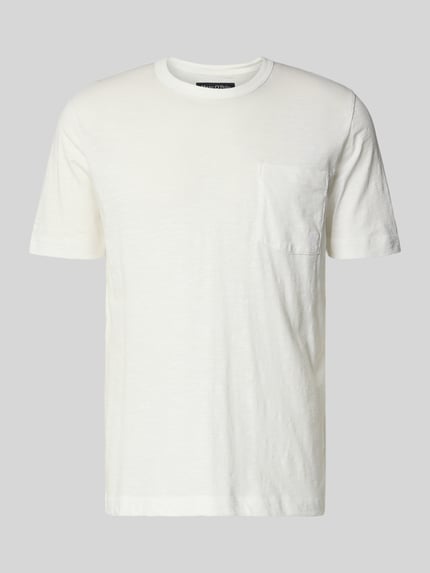 Marc O'Polo t-shirt o kroju regular fit z czystej bawełny Złamany biały 2