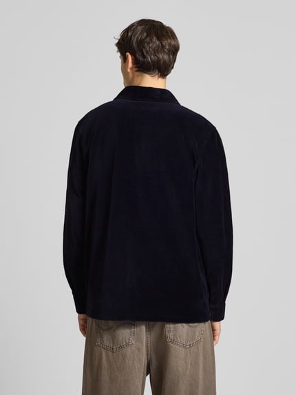 Marc O'Polo DENIM Relaxed Fit Freizeithemd aus reiner Baumwolle Marine 5