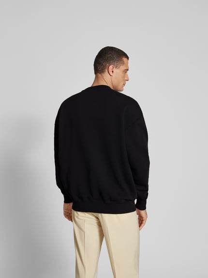 VTMNTS Hoodie met labeldetail Zwart - 5