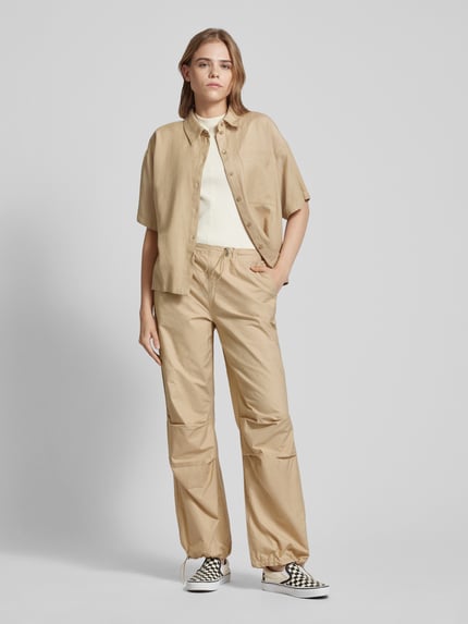 ONLY Baggy Fit Hose mit Tunnelzügen Modell 'ECHO-LAIA' Sand 1