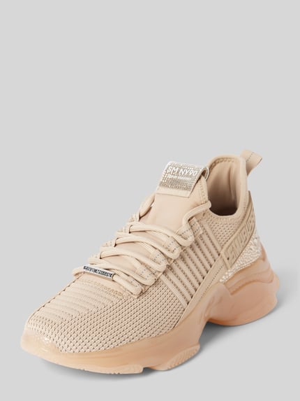 Steve Madden Chunky Sneaker mit Ziersteinbesatz Modell 'MAXILLA-R-E' Beige 1