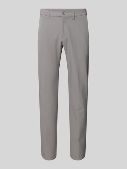 Spodnie materiałowe o kroju slim fit z wodoodpornego materiału model ‘COMMUTER’ Shop The Look MANNEQUINE