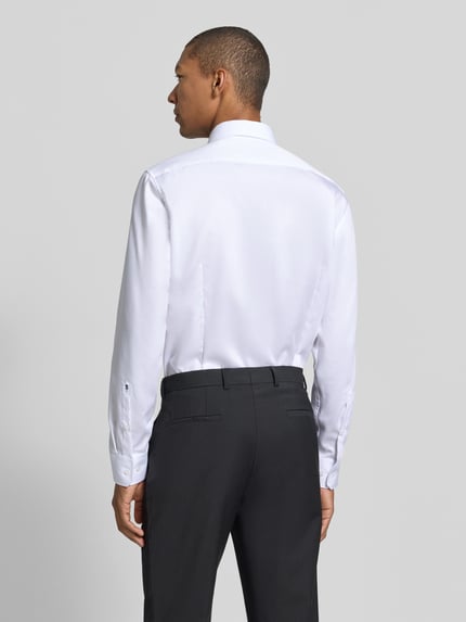 Seidensticker Koszula biznesowa o kroju slim fit z czystej bawełny Biały 5