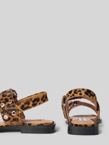 Steve Madden Sandalen mit Klettverschluss Modell 'SARIA' Cognac 2