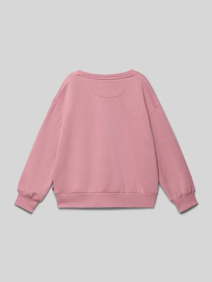Levi’s® Kids Sweatshirt mit Rundhalsausschnitt Altrosa 3