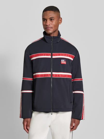 Armani Exchange Blouson mit Stehkragen Dunkelblau 4