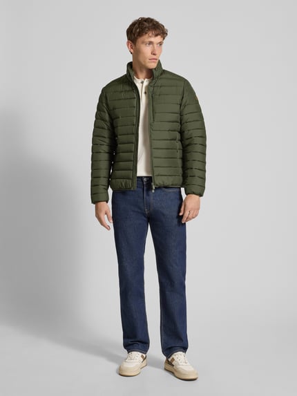 Save The Duck Steppjacke mit Zweiwege-Reißverschluss Modell 'ERION' Oliv 1