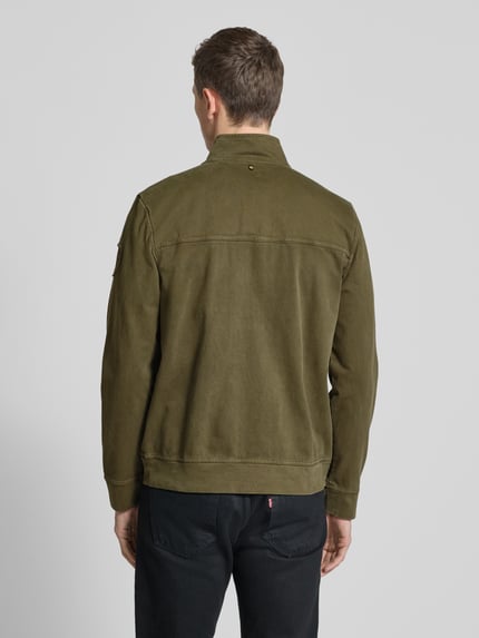 PME Legend jack met opstaande kraag en borstzakken Olijfgroen - 5
