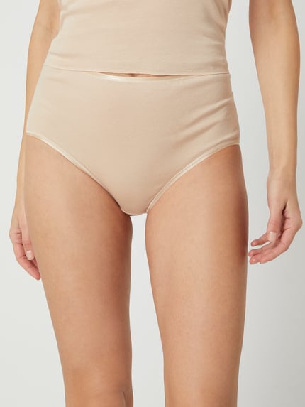 HANRO Onderbroek van katoen - naadloos, model 'Cotton Seamless' Beige - 4