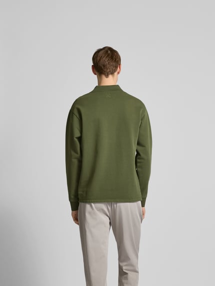 Closed Regular fit poloshirt van katoen Olijfgroen - 5