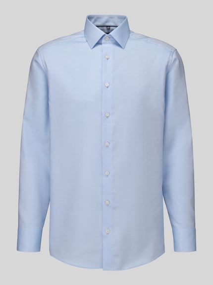 OLYMP Regular Fit Businesshemd mit Kentkragen Bleu 2