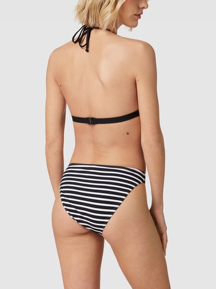 Esprit Bikinibroekje met structuurmotief, model 'RCS mini brief' Zwart - 4