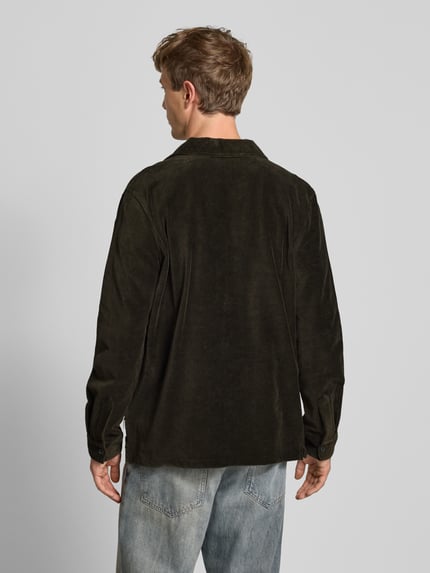 Marc O'Polo DENIM Relaxed Fit Freizeithemd aus reiner Baumwolle Dunkelbraun 5