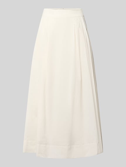 spódnica midi z tylnym zamkiem błyskawicznym model 'AZALEE' Shop The Look MANNEQUINE