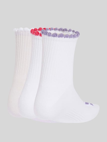 adidas Sportswear Sokken van katoenmix in set van 3 Rosé - 3