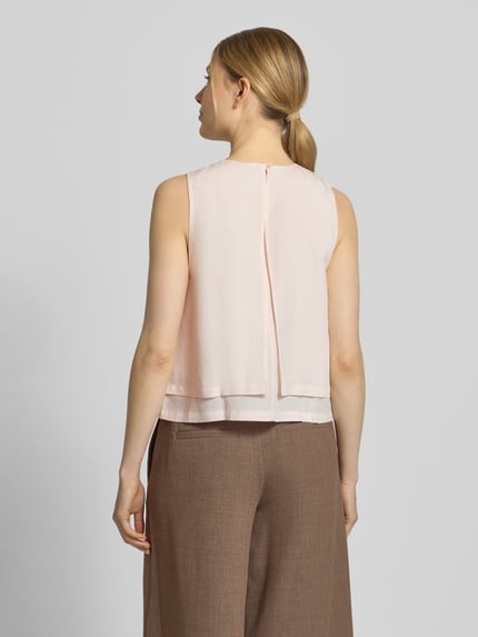 BOSS Blusentop mit offenem Rücken Modell 'BLINY' Rose 5