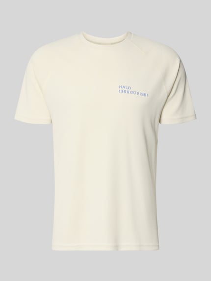 T-Shirt mit Label-Print Modell 'SORONA' Shop The Look MANNEQUINE