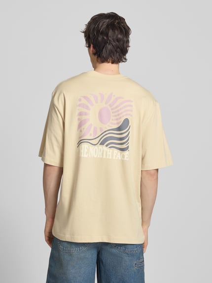 The North Face Oversized T-Shirt mit Logo-Print Offwhite 5