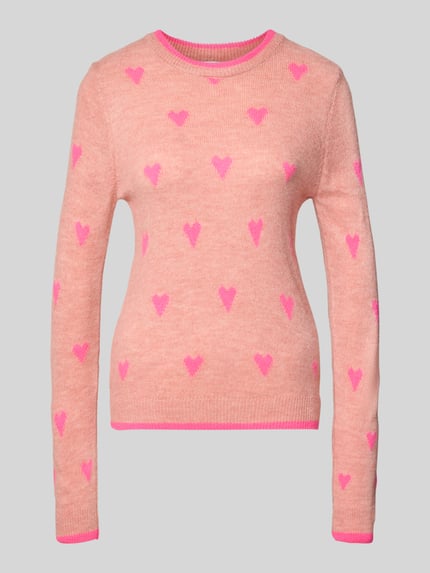Essentiel Antwerp Relaxed Fit Pullover mit Woll-Anteil Modell 'ISA' Hellrosa 2