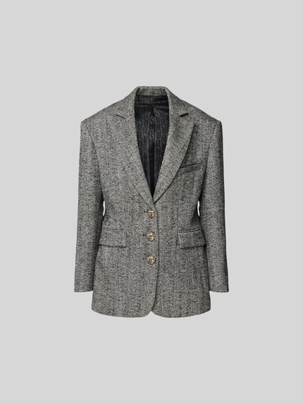 Blazer van wolmix Shop The Look MANNEQUINE