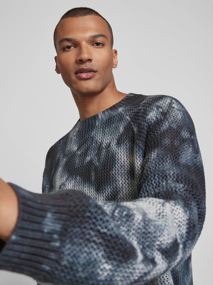 WON HUNDRED Sweter w dzianinowym wyglądzie Czarny 3