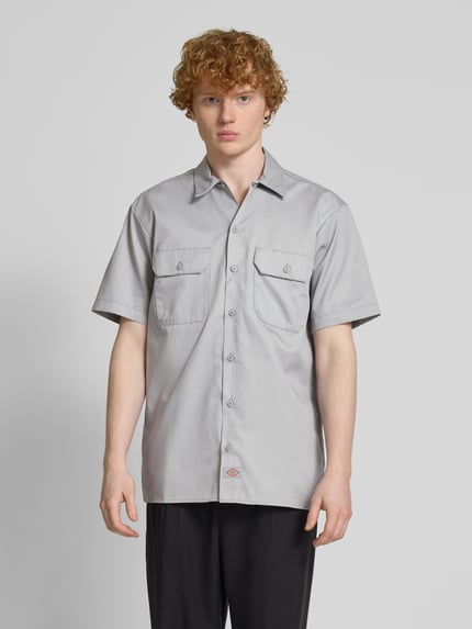 Dickies Vrijetijdsoverhemd met knoopsluiting Lichtgrijs - 4