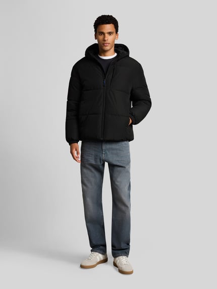 Tom Tailor Denim Steppjacke mit Brusttasche Black 1