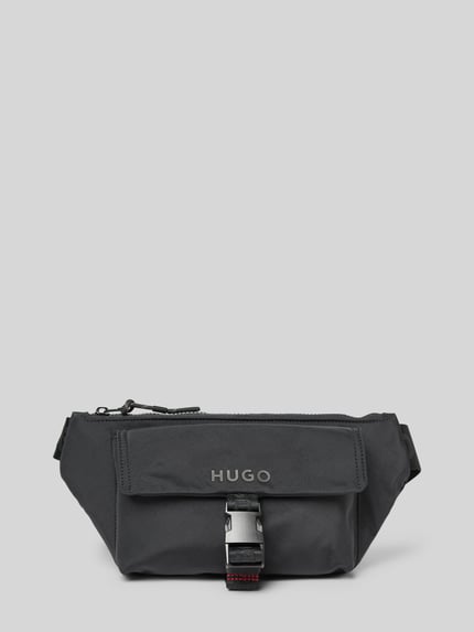 HUGO Bauchtasche mit Label-Detail Modell 'Marsel' Black 1