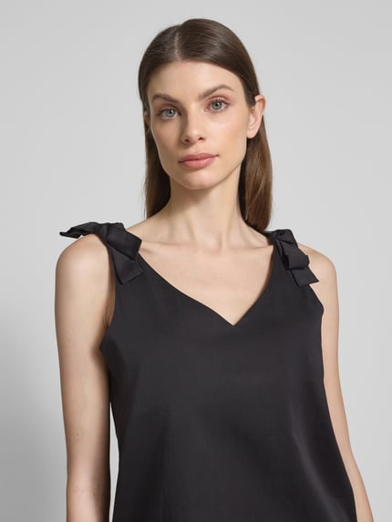Smith and Soul Regular Fit Blusentop mit V-Ausschnitt Black 3