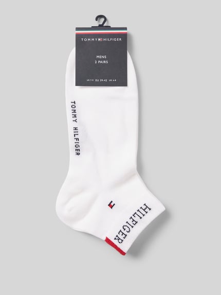 Tommy Hilfiger Sneaker-Socken aus Baumwoll-Mix im 2er-Pack Weiss 3