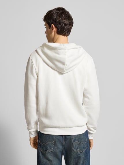 JACK & JONES Sweatjacke mit Kapuze Modell 'BRADLEY' Offwhite 5