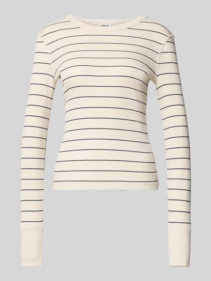 Longsleeve mit Rundhalsausschnitt Modell 'NURIT' Shop The Look MANNEQUINE