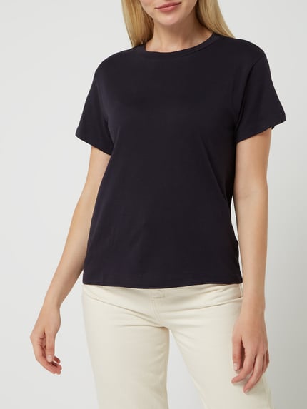 Marc O'Polo T-Shirt aus Baumwolle Marine 4