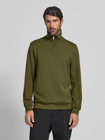 Matinique Sweatshirt mit Stehkragen Modell 'kade' Gruen 4