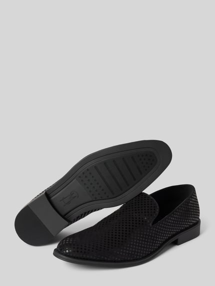 Steve Madden Loafers mit Label-Detail Modell 'BERTON' Black 4
