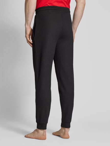 HUGO Sweatpants mit elastischem Bund Modell 'Austin' Black 5
