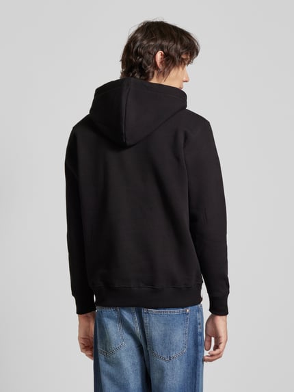 Alpha Industries Hoodie mit Label-Print Black 5