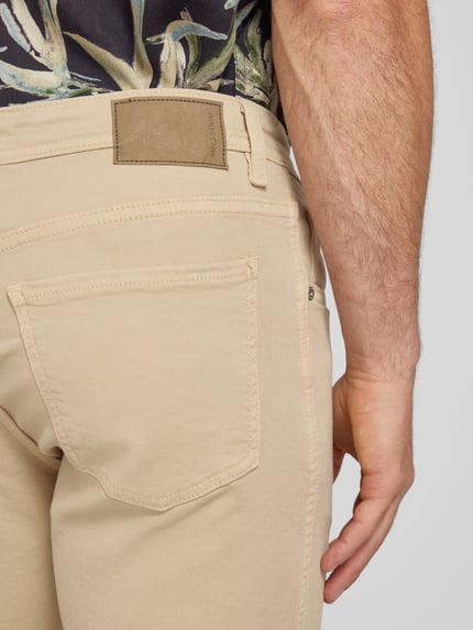 MANGO Regular Fit Jeansshorts im 5-Pocket-Design Modell 'NEPTO' Beige 3