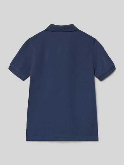 Produktfoto, Regular Fit Poloshirt aus reiner Baumwolle von Polo Ralph Lauren Kids in effen kleuren, piqué structuur, korte mouw, polokraag, 2-knoopsluiting, puur katoen