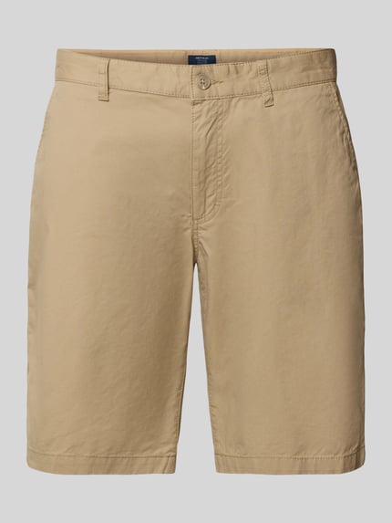 MCNEAL Slim Fit Bermudas mit Eingrifftaschen Beige 2