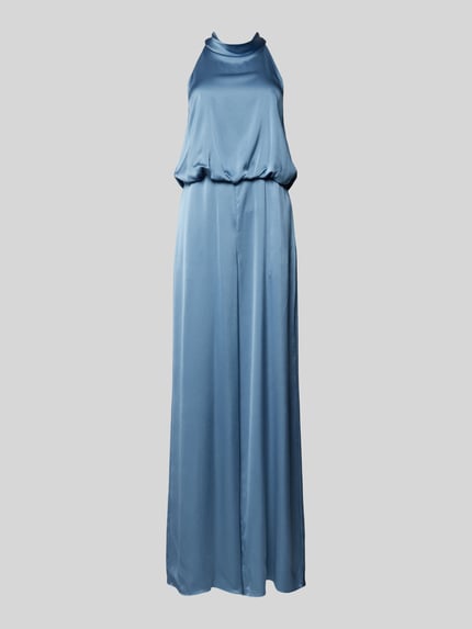 V by Vera Mont Jumpsuit mit Neckholder Hellblau 2