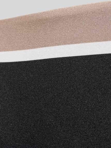 Produktfoto, Bikini-Slip im Colour-Blocking-Design von JOOP! Collection aus Material-Mix mit Stretch-Anteil, elastischer Bund, Label-Detail