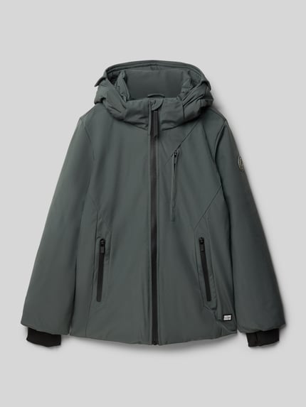 Cars Jeans Steppjacke mit Kapuze Modell 'Harwick' Dunkelgruen 1