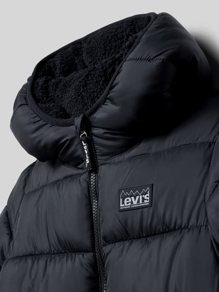 Levi’s® Kids kurtka pikowana krój regular fit model 'Sherpa' Czarny 2