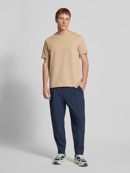 Marc O'Polo DENIM Relaxed Fit Oversized Shirt aus reiner Baumwolle Sand 1