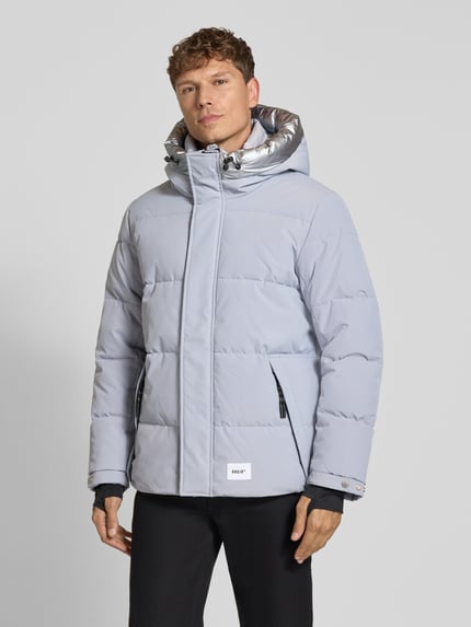 khujo Steppjacke mit Kapuze Modell 'KIAN' Hellblau 4