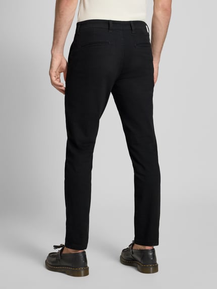 JACK & JONES Slim Fit Hose mit Eingrifftaschen Modell 'MARCO' Black 5